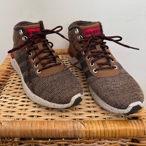 Adidas Men’s NEO Ortholite Sneakers  | Brown/Red